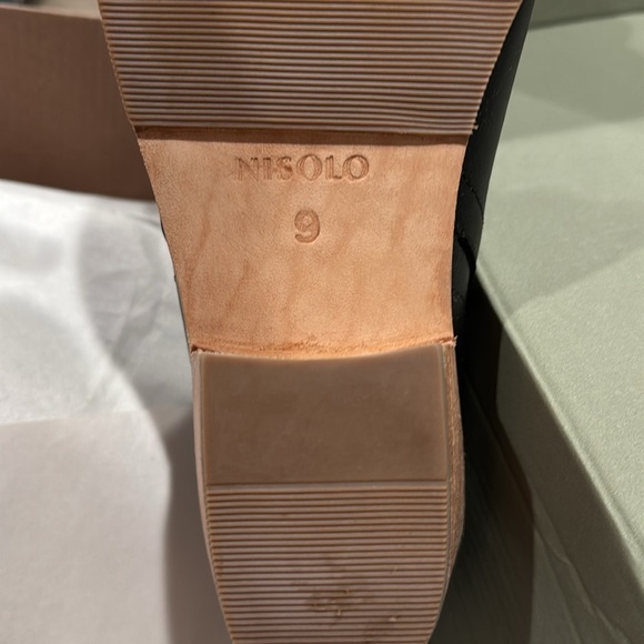 Nisolo Classic Black Leather Booties Size 9 - Picture 8 of 9